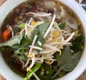 vegetarian pho at MoonDog in Louisville