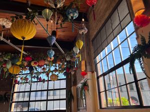decor at MoonDog in Louisville