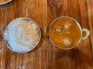 basmati rice & vegetable kofta  at Little India Healthy Cuisine in Quezon City