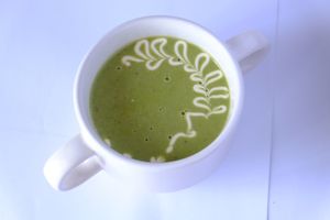 Mutter Soup (green peas soup) at Little India Healthy Cuisine in Quezon City