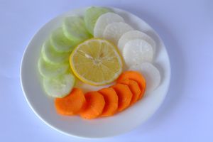 Plain Salad at Little India Healthy Cuisine in Quezon City