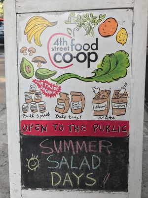 Summers at the 4th Street Food Co-op at 4th Street Food Co-op in New York City