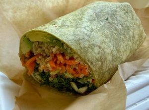 Vegan Wrap at Kale Me Crazy | Health Food Cafe Buckhead Atlanta in Atlanta