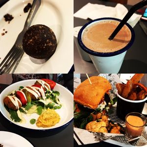 awesome food  at HappyFood by YogaHub in Dublin