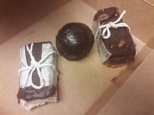 Fabulous desserts at HappyFood by YogaHub in Dublin