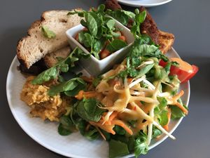 Brunch  at HappyFood by YogaHub in Dublin