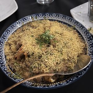 Vegan Samosa Chole Chaat  at Taash - Indian Restaurant and Bar in St Catharines