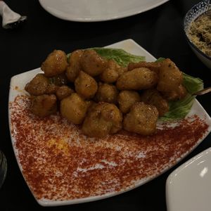 Schezwan Sweet Chilli Cauliflower  at Taash - Indian Restaurant and Bar in St Catharines