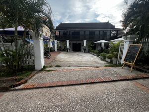 Entrance   at Reunion Cafe Luang Prabang in Luang Prabang