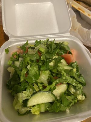 Salad at Red Sea in Portland