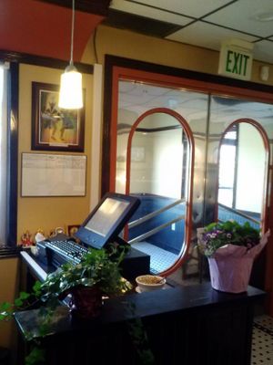 Front desk at Ganesh Indian Cuisine in American Fork