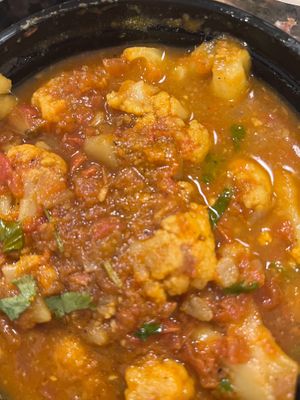 gobi aloo at Hurry For Curry in Louisville