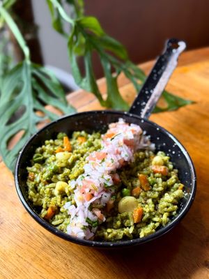 Arroz Norteño personal at Yuyito Cevichería Vegana in Lima