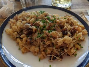 Krautspätzle at Zum Spätzle in Hamburg