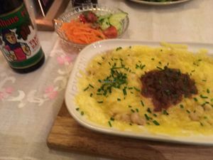Vegan Kässpätzle  at Zum Spätzle in Hamburg