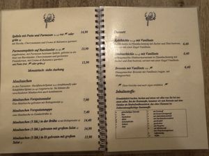 Menu (2/2).  at Zum Spätzle in Hamburg