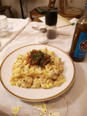Cheese Spätzle at Zum Spätzle in Hamburg
