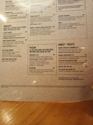 Menu at DXB - Giraffe World Kitchen- T3 in Dubai