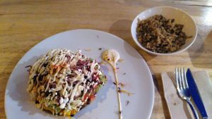 Quesadilla  at Wild Beets in Ibiza