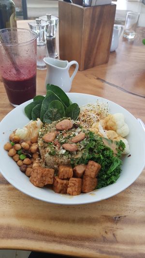Protein Bowl at Wild Beets in Ibiza
