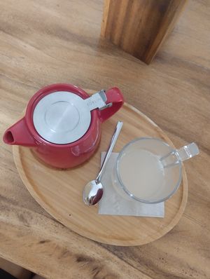 Ginger and Lemongrass Infusion 🍵 at Wild Beets in Ibiza