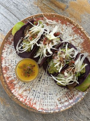 Tacos  at Wild Beets in Ibiza