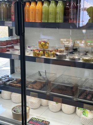 Lots of vegan desserts!  at Wild Beets in Ibiza