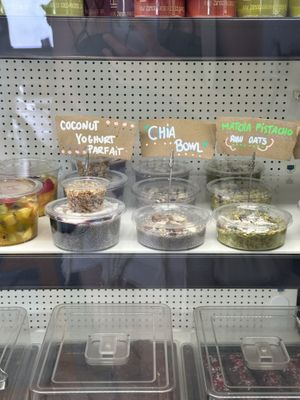 Takeaway Chia bowls  at Wild Beets in Ibiza