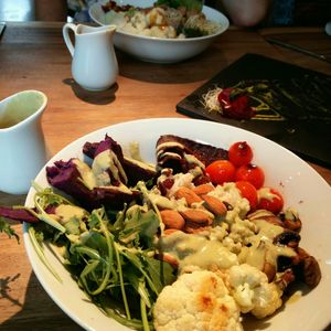 Dragon bowl at Wild Beets in Ibiza