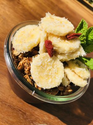 Cute Açaí bowl also delicious  at Wild Beets in Ibiza