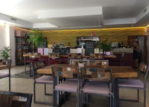 inside at Wild Beets in Ibiza