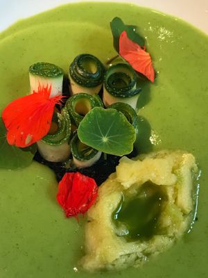 Zucchini, Courgette or ズッキーニ –  at Wild Beets in Ibiza