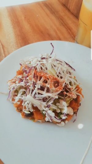 Quesadilla at Wild Beets in Ibiza