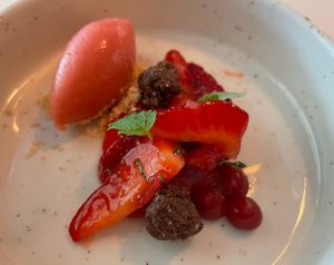 Pre dessert  at Marktkuche in Zurich