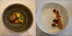 Desserts at Marktkuche in Zurich