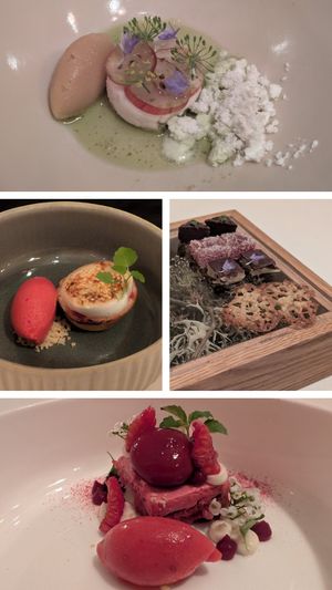 Sweet courses at Marktkuche in Zurich