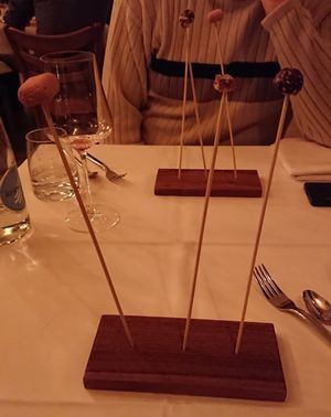 incredibly good sweets (interlude before pudding) at Marktkuche in Zurich