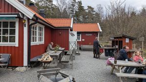  at Bertilssons Stuga  in Gunnebo