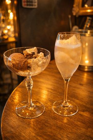 Vegan ice  at Den Johnny in Ghent