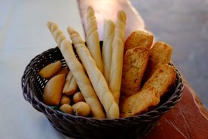 bread basket at Bio Sound System in Venice