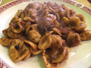 pasta bolognese at Bio Sound System in Venice