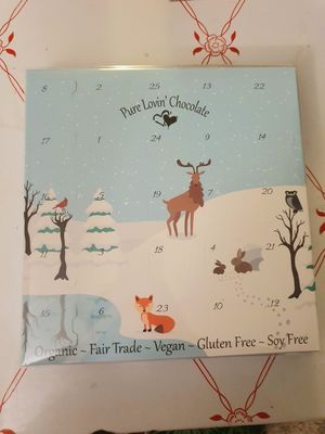 Advent calendar at Pure Lovin' Chocolate in Victoria