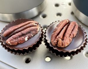 Pecan caramel cups   at Pure Lovin' Chocolate in Victoria