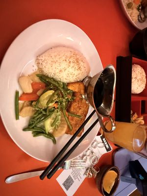 Tofu + Vegetables  at Ronin Berlin  in Berlin