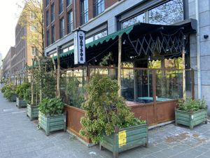 Outside  at Mr Watson in Amsterdam