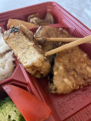 The “fish” was outstanding  at Kuan-Yin Vegetarian in Brisbane