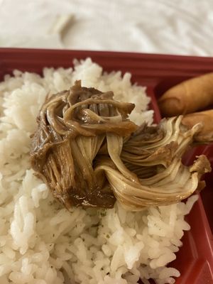 Tasty if a little chewy  at Kuan-Yin Vegetarian in Brisbane