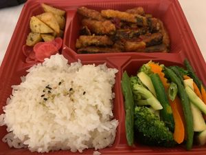 Vegan hot fish rice. Different but really nice!  at Kuan-Yin Vegetarian in Brisbane