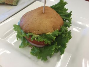 baagan veggie burger at Baagan in San Ramon