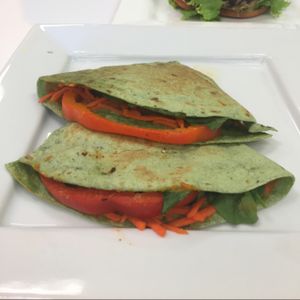 grilled veggie quesadilla  at Baagan in San Ramon